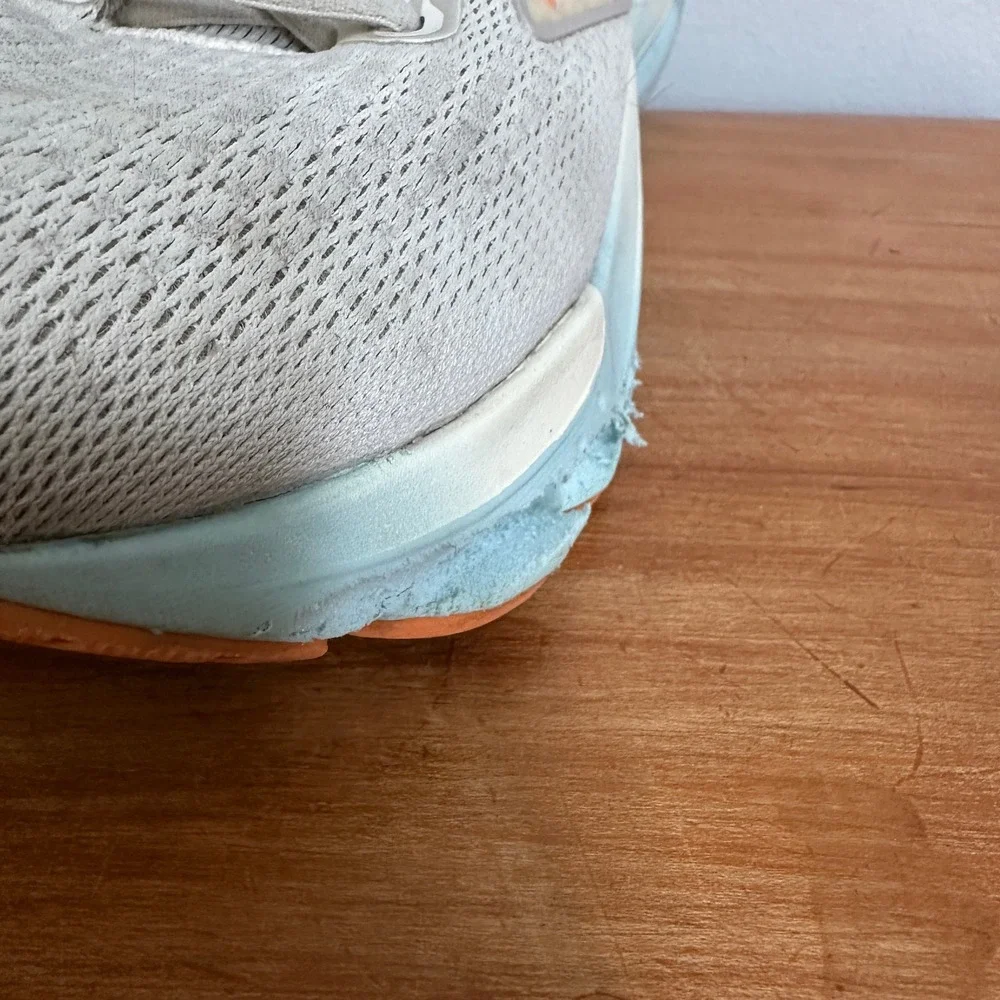 Brooks Glycerin 21 Running Shoes Women 8 Tan Blue 1204081B195 Neutral Cushion
